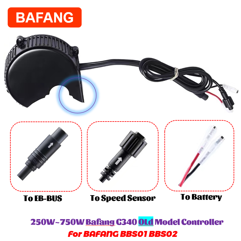 Bafang Bbs02B 48V 750W Mid Drive Kit - Bafang BBS01 BBS01B BBS02 BBS02B BBSHD
