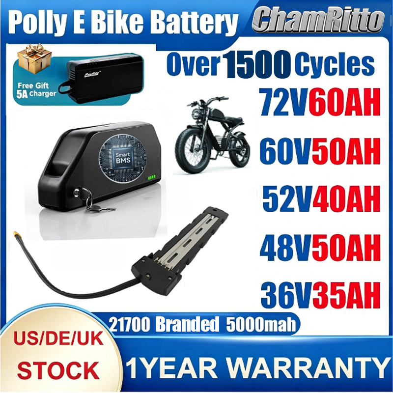 Electric Bicycle Battery 72V 30Ah - Electric bike Down Tube 48V 52V