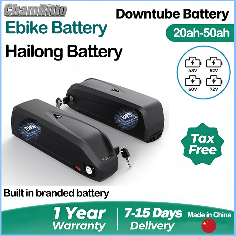 Ebike Battery 48V 20Ah Hailong - 36v 48v 52v Hailong 60v 72v