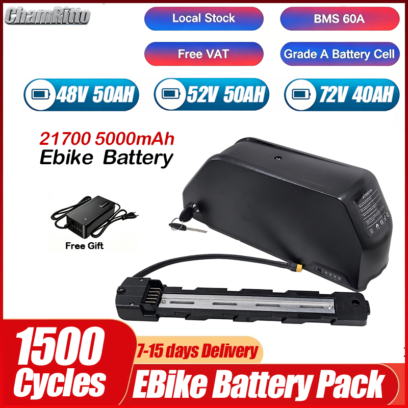 Electric bicycle 36v 48v 52v 2 - Electric Bicycle Battery 72V 30Ah recension och pris