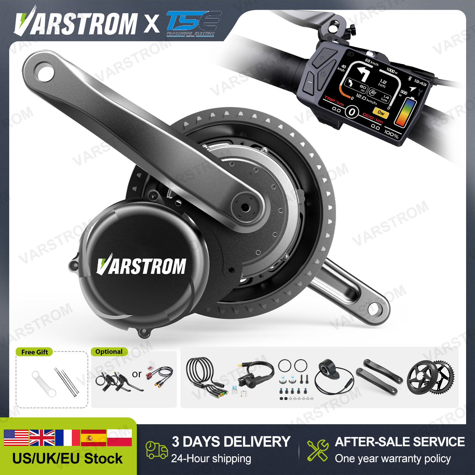 [3Day Delivery] Tongsheng Mid  - Tongsheng Tsdz2B Mid Drive Motor recension och pris