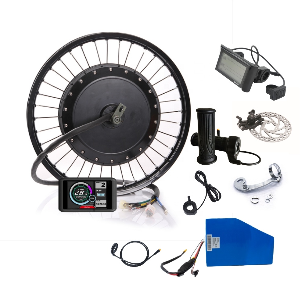Big Torque Electric Bicycle Bi - 72V 5000W Hub Motor Kit recension och pris