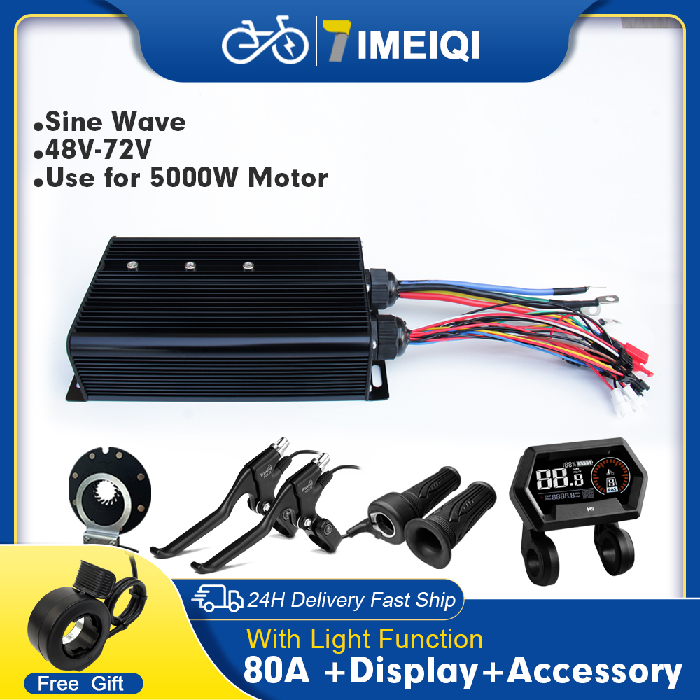 Ebike Sine Wave Controller 48V - Sine Wave Controller 48V 72V 80A recension och pris