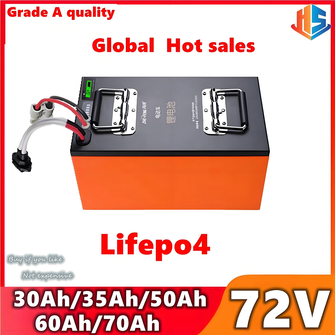 Scooter EV 72V 50Ah 60AH 35AH  - Electric Bicycle Battery 72V 30Ah recension och pris