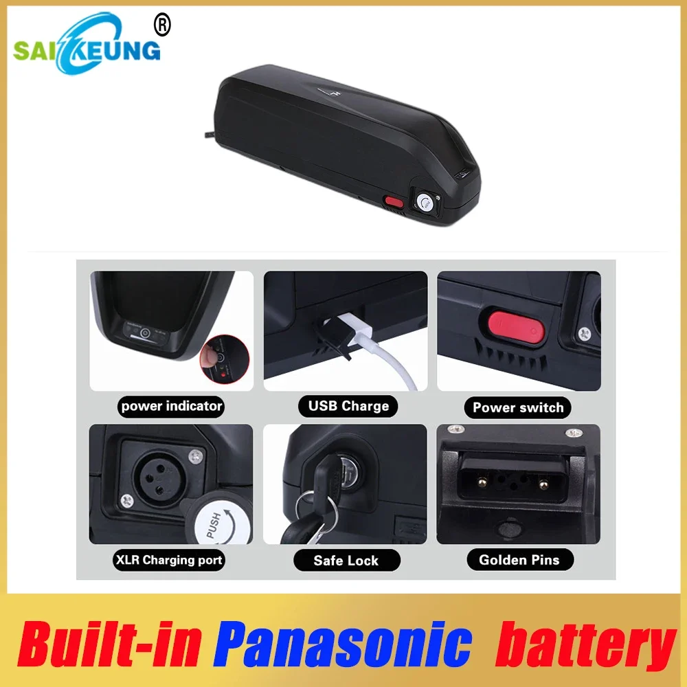 Original 48V 52V 20AH 60V Ebik - Ebike Battery 48V 20Ah Hailong recension och pris