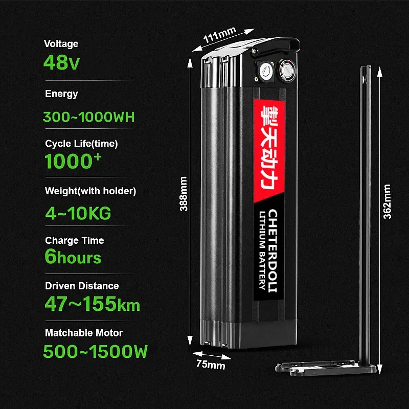 48V 30Ah 18650 Rechargeable Li - Ebike Battery 48V 20Ah Hailong recension och pris