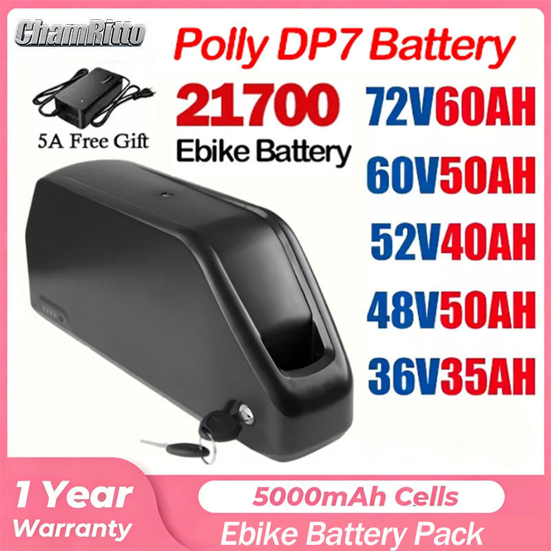 52v50ah Hailong Polly 48V 60V  - Electric Bicycle Battery 72V 30Ah recension och pris
