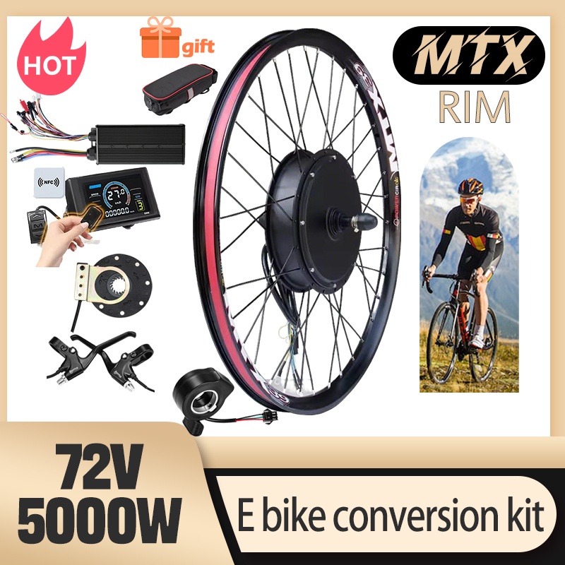 MTX39 E bike Conversion Kit 72 - 72V 5000W Hub Motor Kit recension och pris