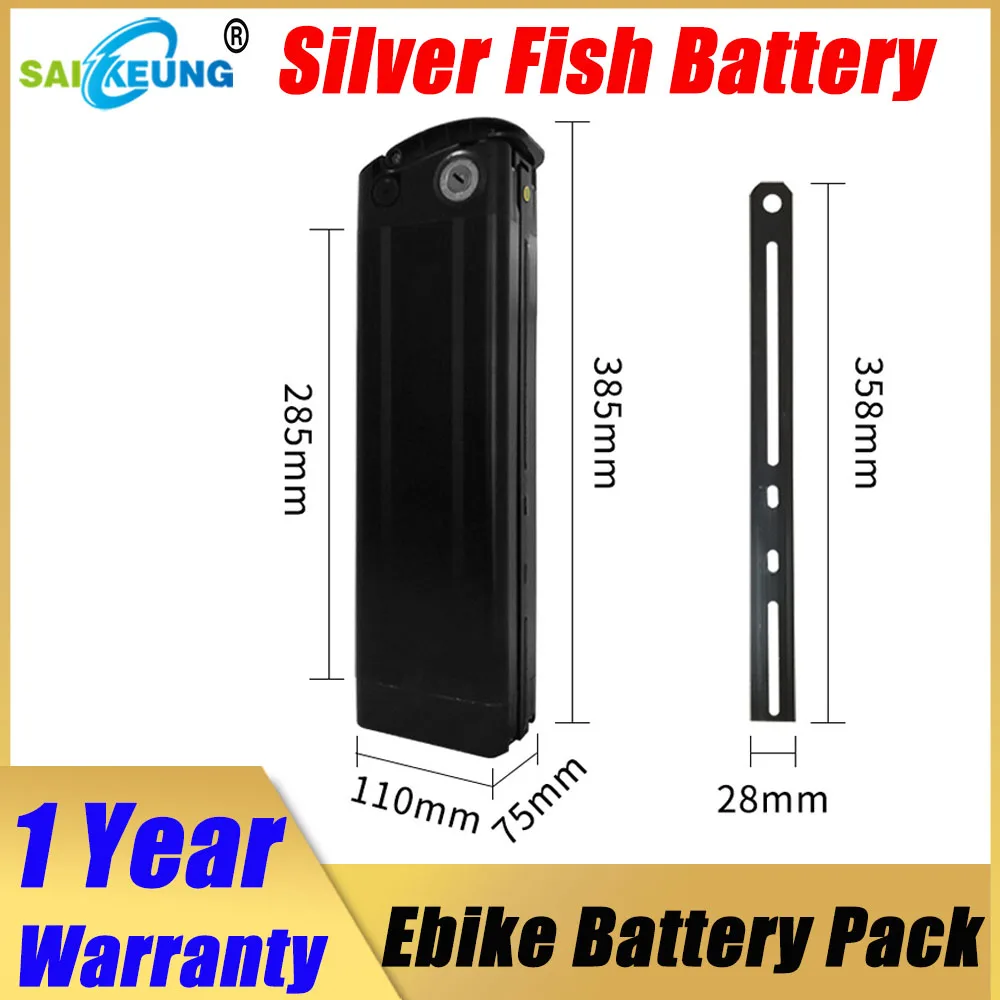 72V SilverFish Akku Accu Titan - Electric Bicycle Battery 72V 30Ah recension och pris