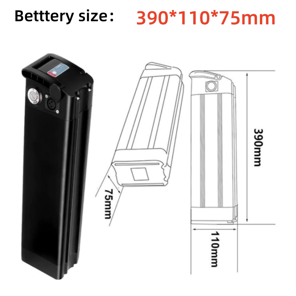 36V/48V 15Ah 20Ah Battery 1865 - Ebike Battery 48V 20Ah Hailong recension och pris